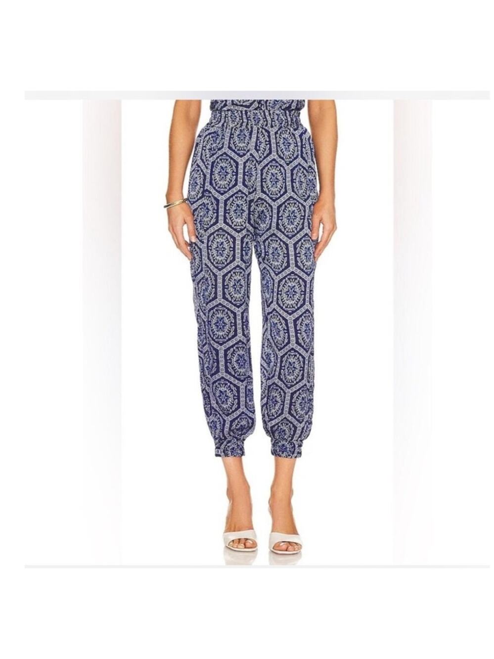 NWT Misa Los Angeles Noomi Pantis, Lapis Tile, L